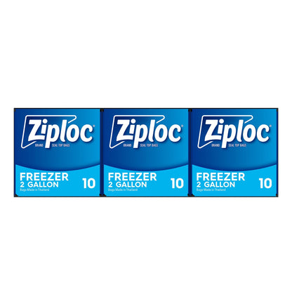 Ziploc freezer bags 3-pack value bundle