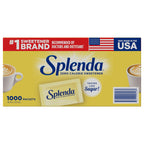Splenda zero calorie sweetener 1000-count box