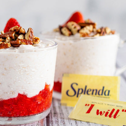 Splenda zero calorie sweetener packaging detail