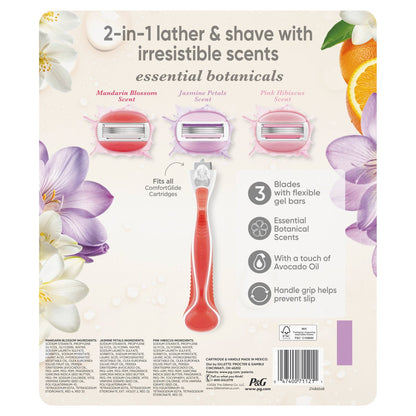 Gillette Venus razor with 12 gel cartridges