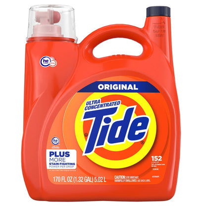 Tide Ultra Concentrated Original liquid laundry detergent 152 loads