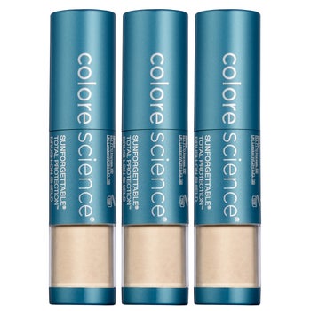 Colorescience Sunforgettable Total Protection Brush-On Sunscreen SPF 50 3-piece set