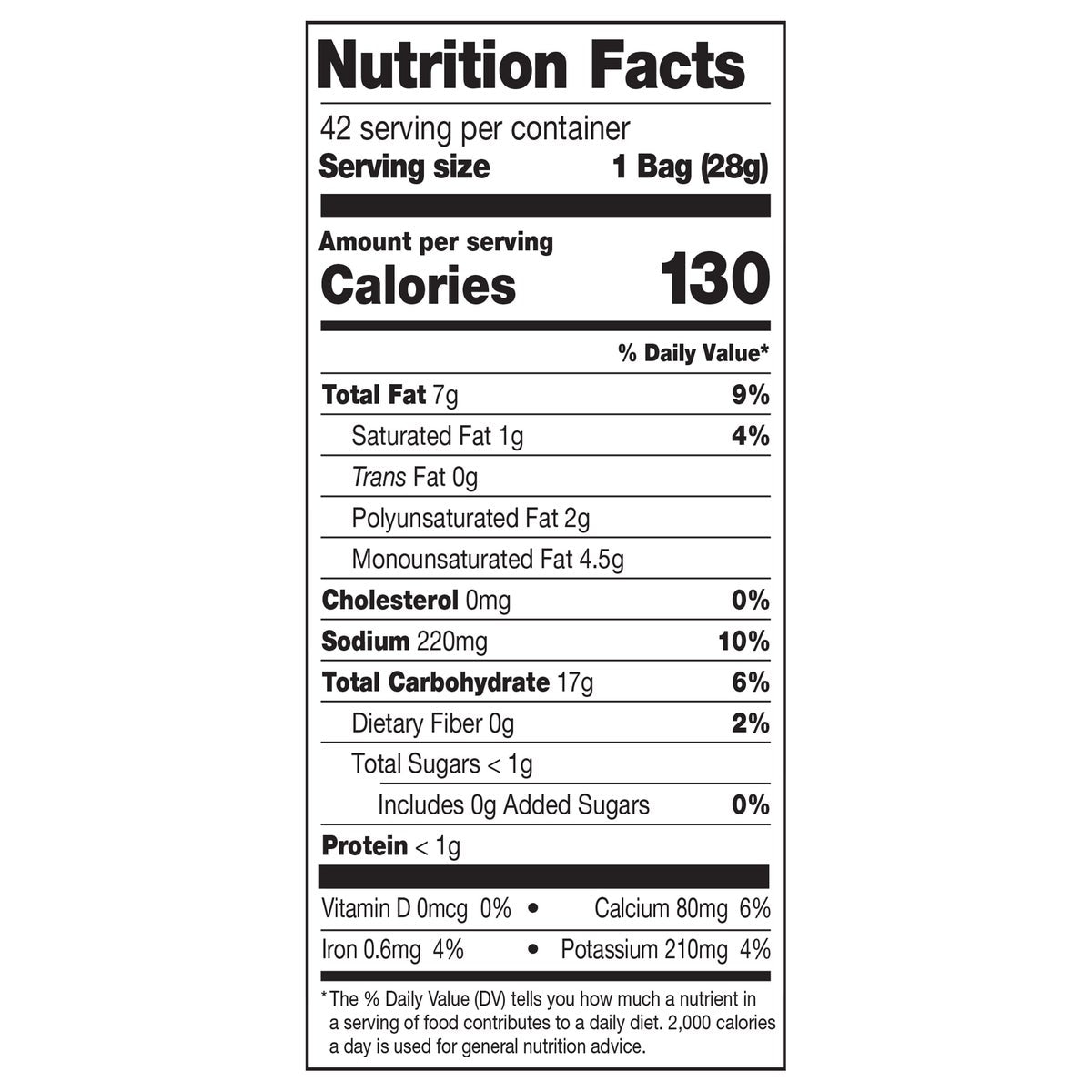 Gluten-free sea salt veggie straws snack pack