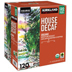 Kirkland Signature House Decaf medium roast coffee pods