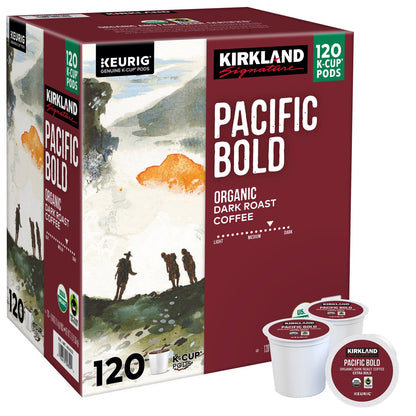 Organic Pacific Bold single-serve coffee pods
