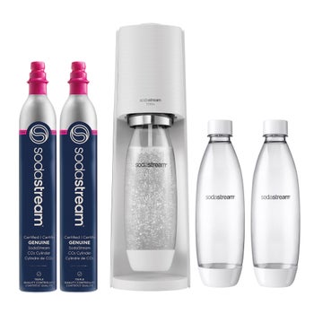 SodaStream Terra CQC Bundle sparkling water maker in black