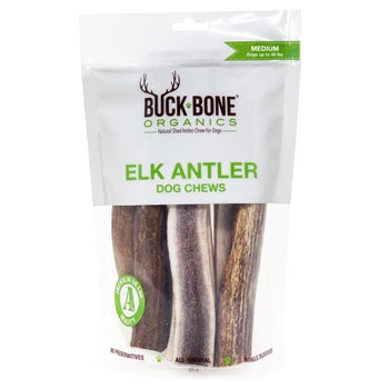Buck Bone Organics large elk antler dog chew