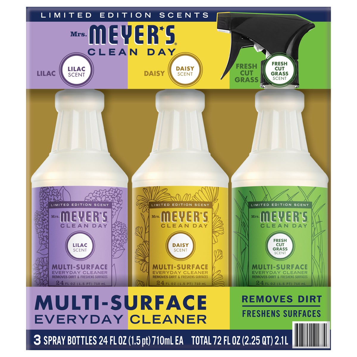 Mrs. Meyer's multi-surface cleaner 3-pack 24 fl oz