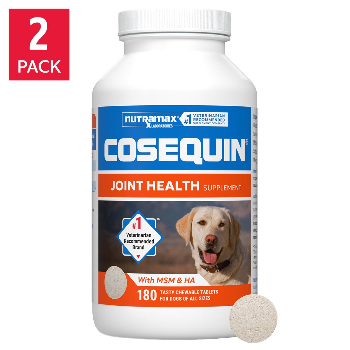 Cosequin joint health supplement 2-pack bottles