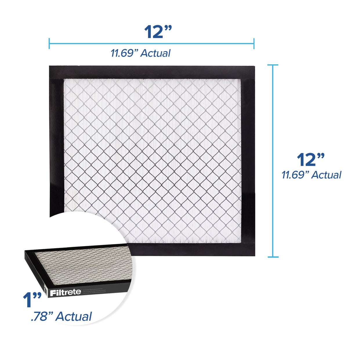 Filtrete high performance allergen furnace filter