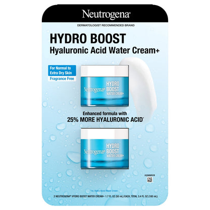 Neutrogena Hydro Boost Water Cream 2-pack moisturizer