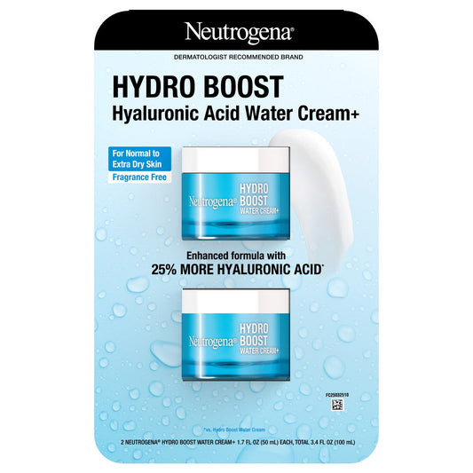 Neutrogena Hydro Boost Water Cream 2-pack moisturizer