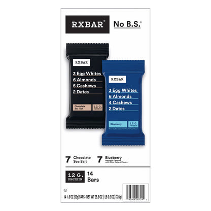 RXBAR protein bars variety pack 14-count box