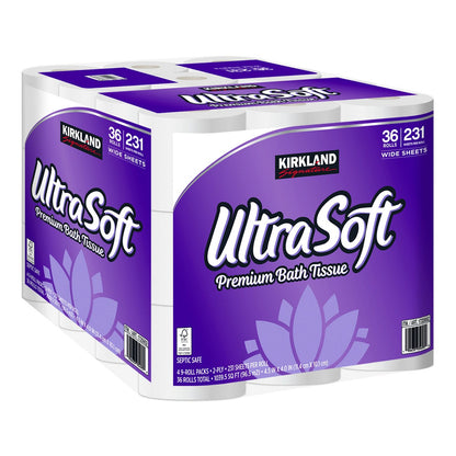 Kirkland Signature Ultra Soft Bath Tissue 36-roll pack