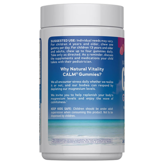 Raspberry lemon magnesium citrate glycinate gummies