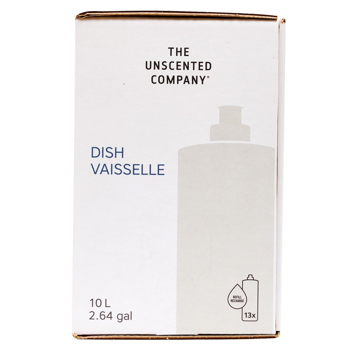 The Unscented Company liquid dish soap refill box