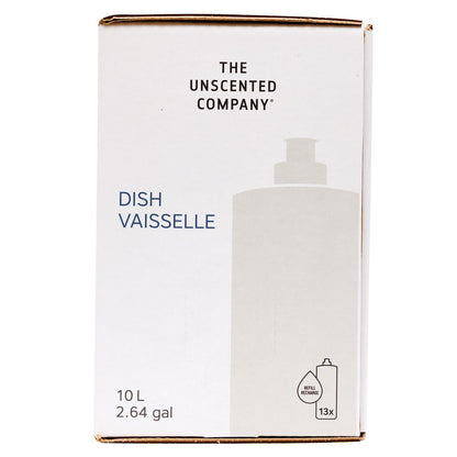 The Unscented Company liquid dish soap refill box