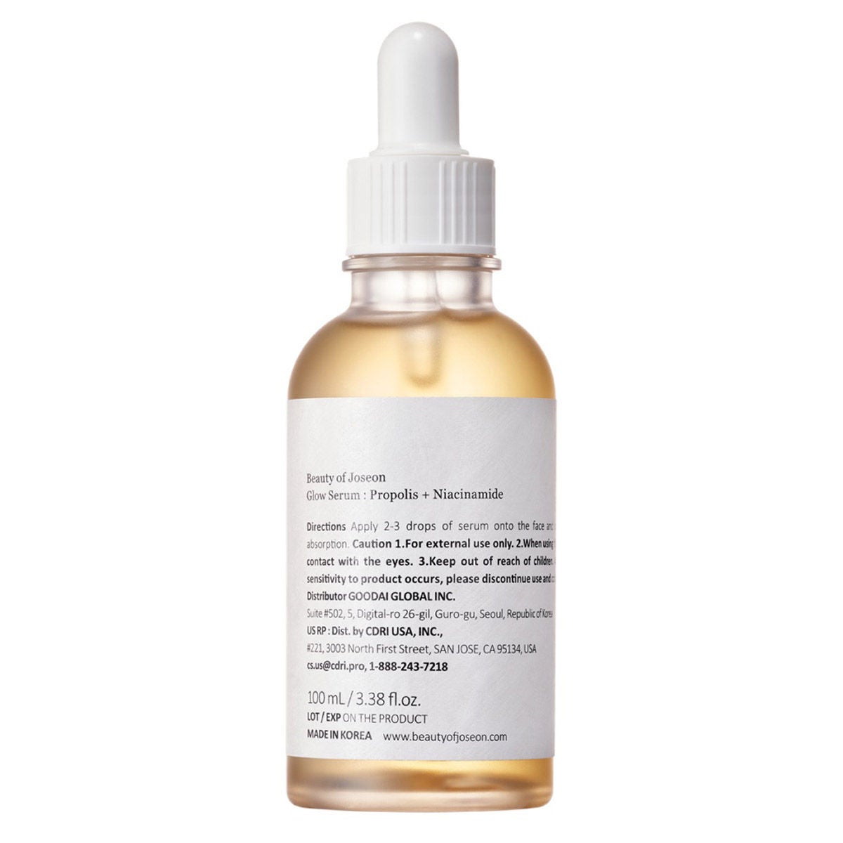Beauty of Joseon Glow Serum skincare bottle