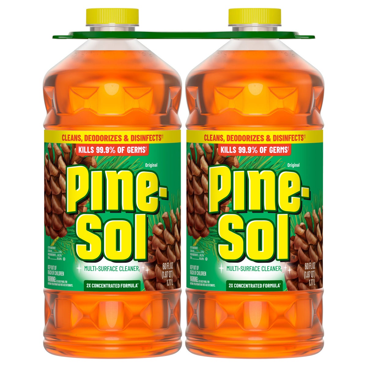 Pine-Sol Original multi-surface cleaner 2-pack, 60 fl oz each