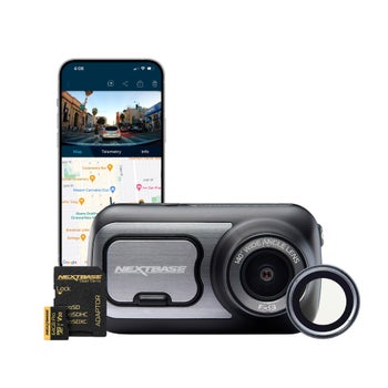 Nextbase 422GW 1440p dash cam bundle with GPS and Wi-Fi
