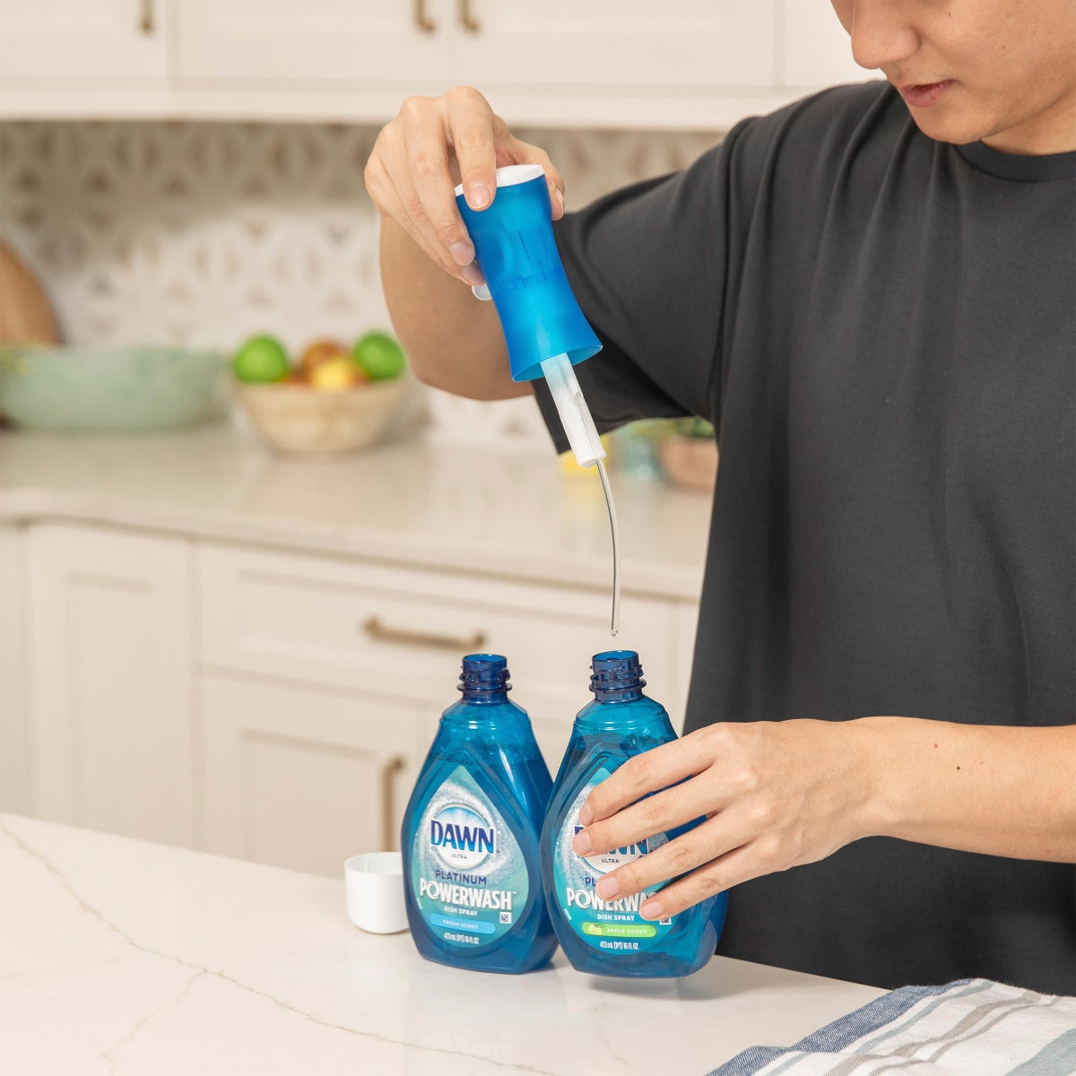 Dawn Powerwash dish soap spray for kitchen cleanup