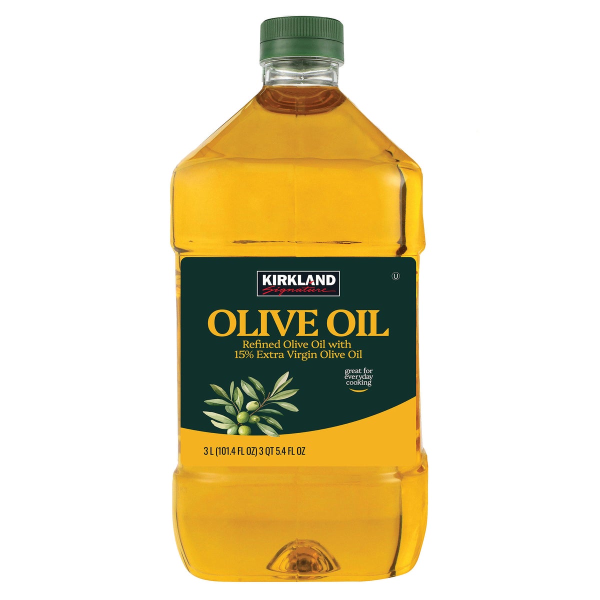 Kirkland Signature olive oil 3 liter bottle