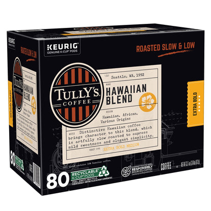 Tully's Coffee K-Cups for single-serve brewers