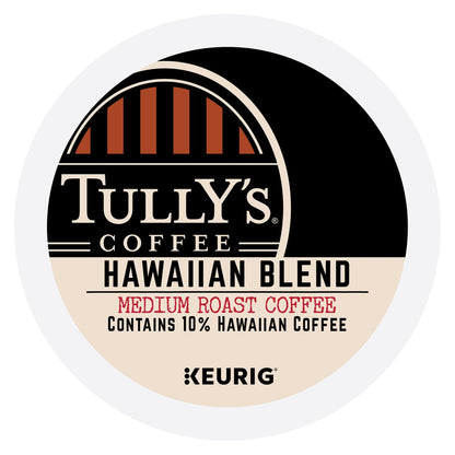 Tully's balanced medium roast K-Cup pods