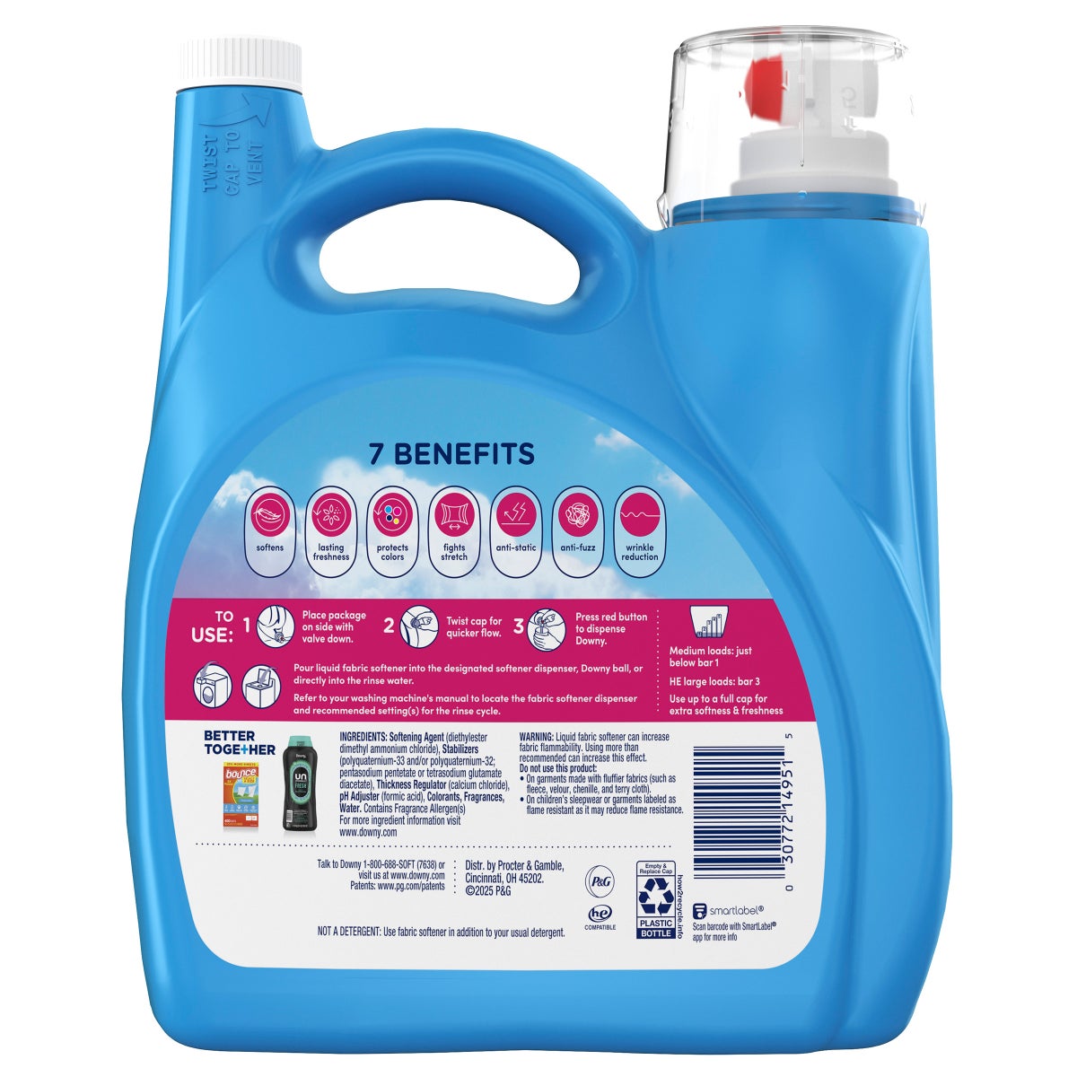 Downy April Fresh fabric softener 150 fl oz