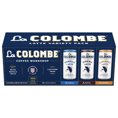 La Colombe Draft Latte cold brew coffee variety pack