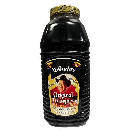 Mr. Yoshida's Original Gourmet marinade and cooking sauce bottle