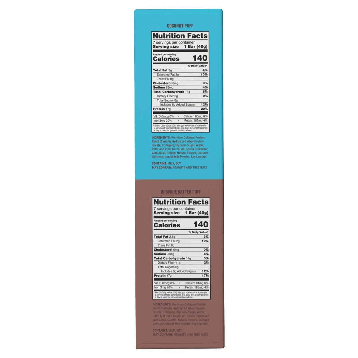 BUILT Puff Protein Bars 14-count gluten free snack box