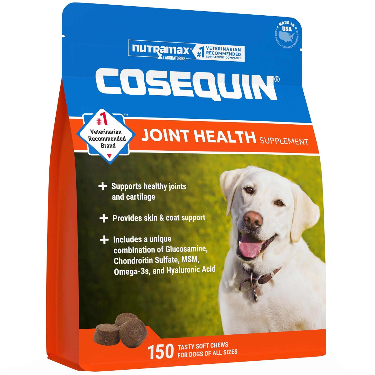 Nutramax Cosequin 150 count soft chews pouch