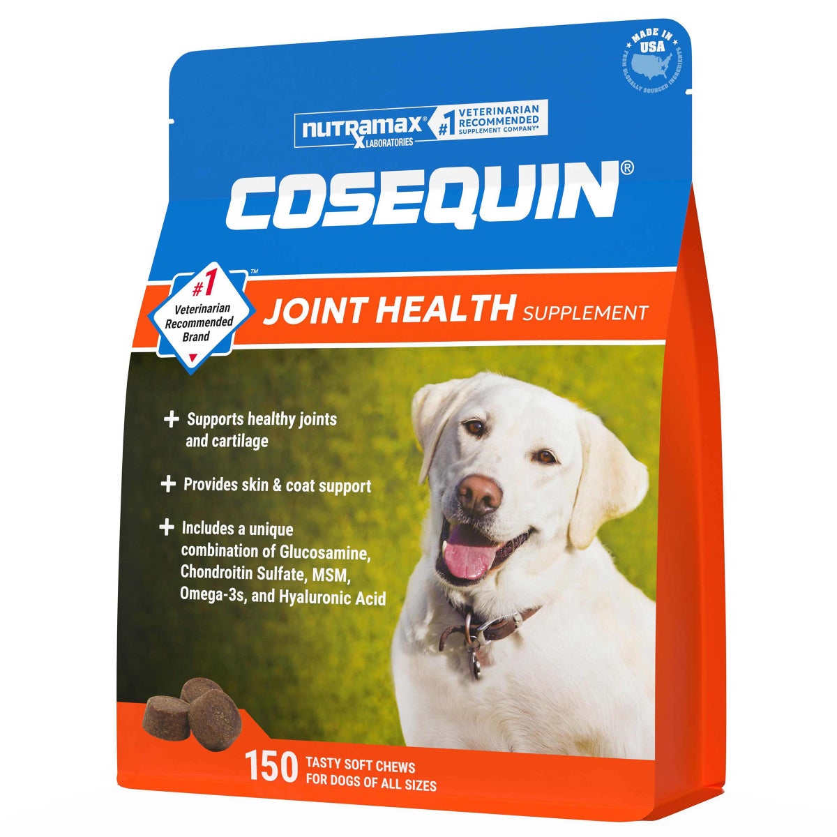 Pet joint support supplement two-pack by Cosequin