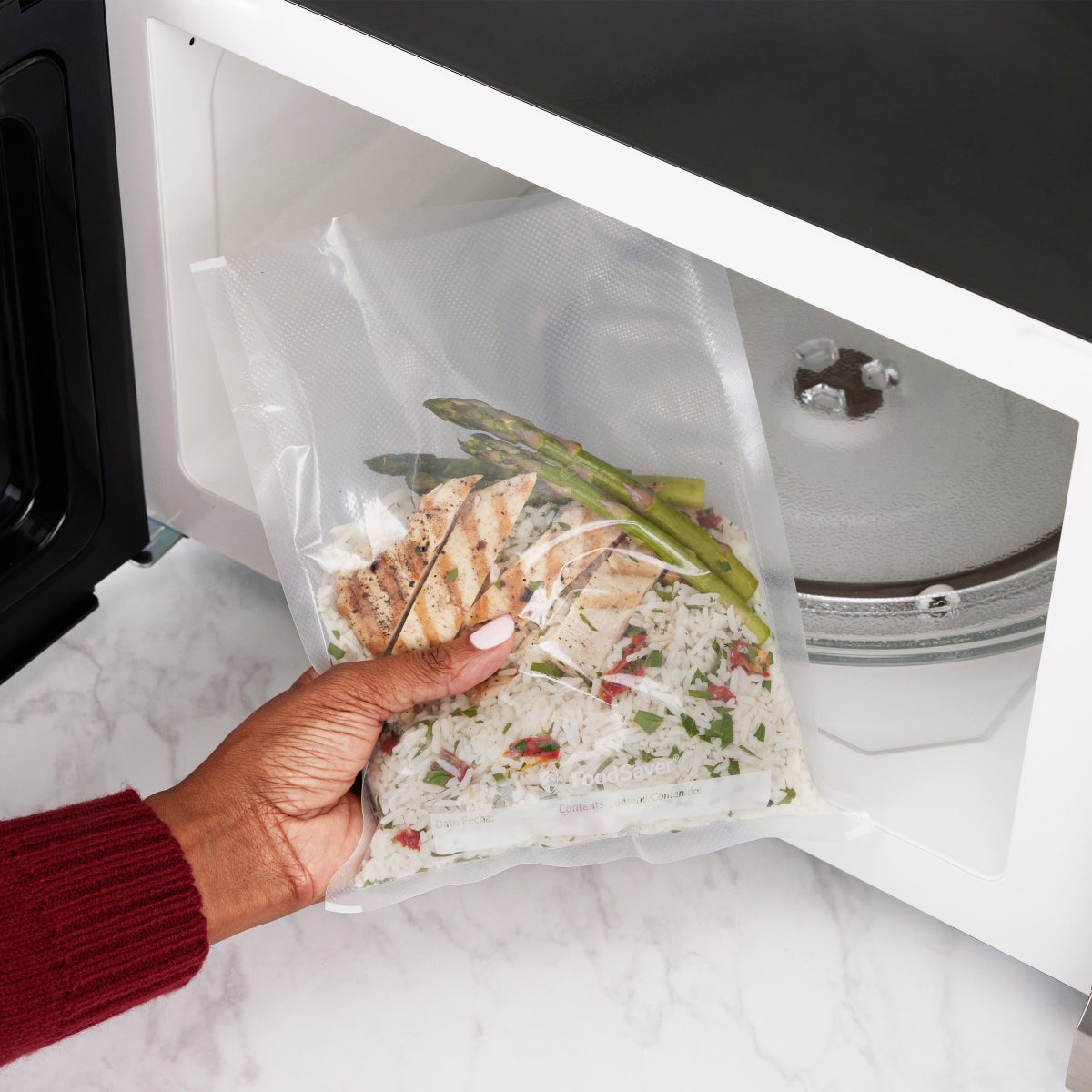 FoodSaver bags for freezer and fridge storage