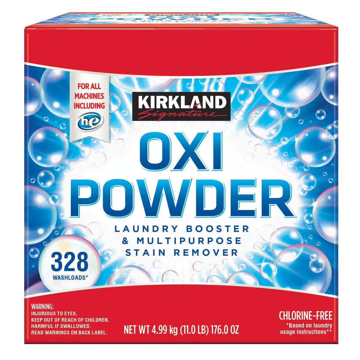 Kirkland Signature Oxi Powder 11 lb container