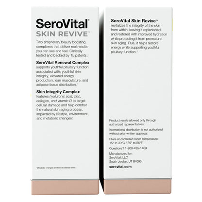 SeroVital Skin Revive dual-action skin support formula