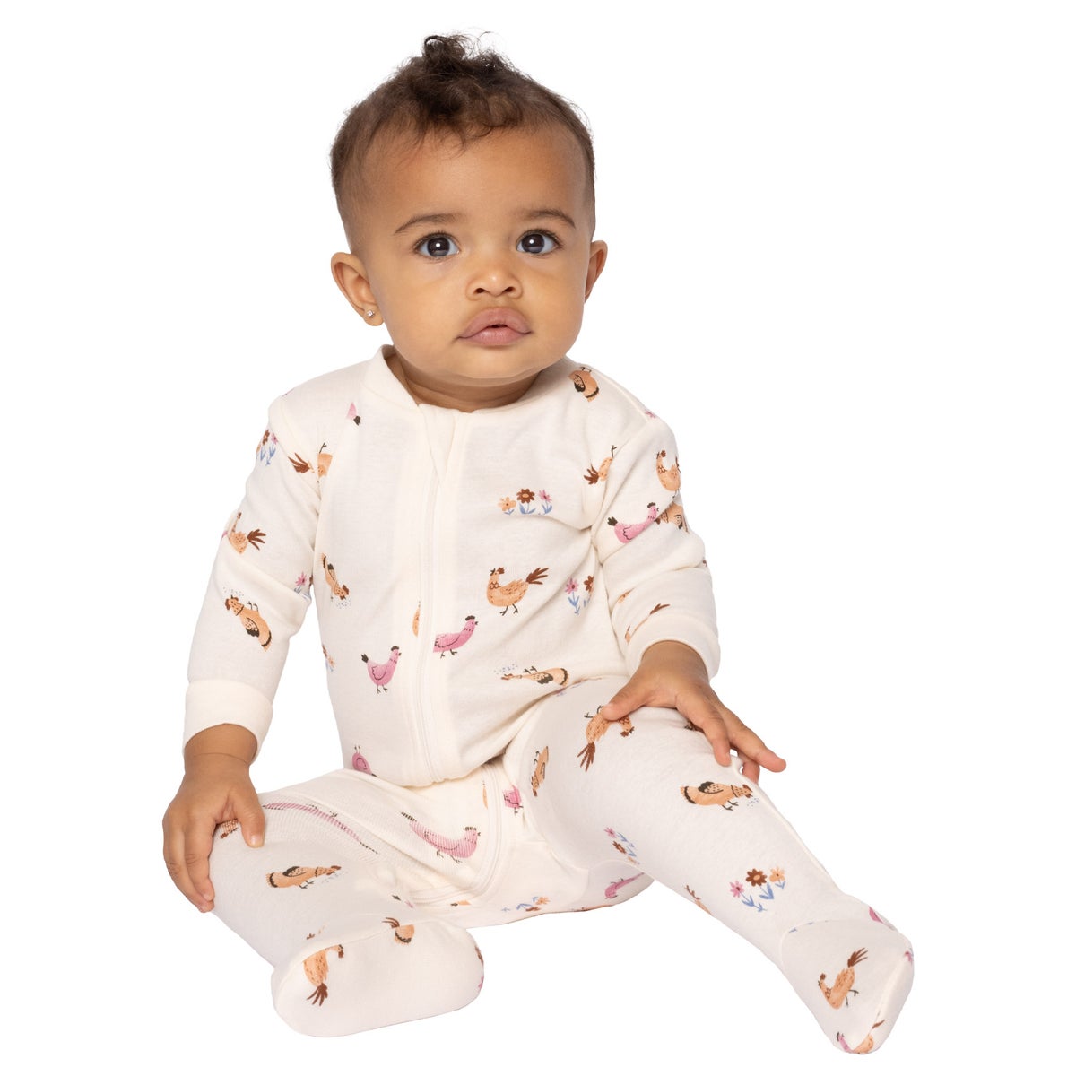 Pekkle pink cotton sleepers for everyday comfort