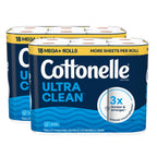Cottonelle Ultra Clean bath tissue 36-roll pack
