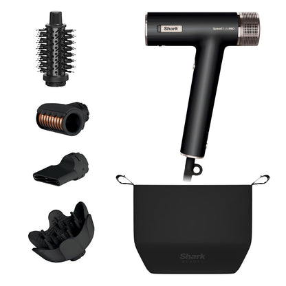 Shark SpeedStyle Pro hair dryer system with storage bag