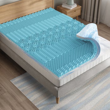 Boyd Sleep 4 inch cooling gel memory foam mattress topper