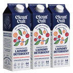 Cleancult Juniper Sandalwood liquid laundry detergent bottle