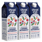 Cleancult Juniper Sandalwood liquid laundry detergent bottle