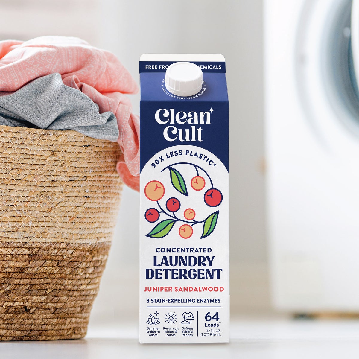 HE compatible Cleancult detergent for 192 loads