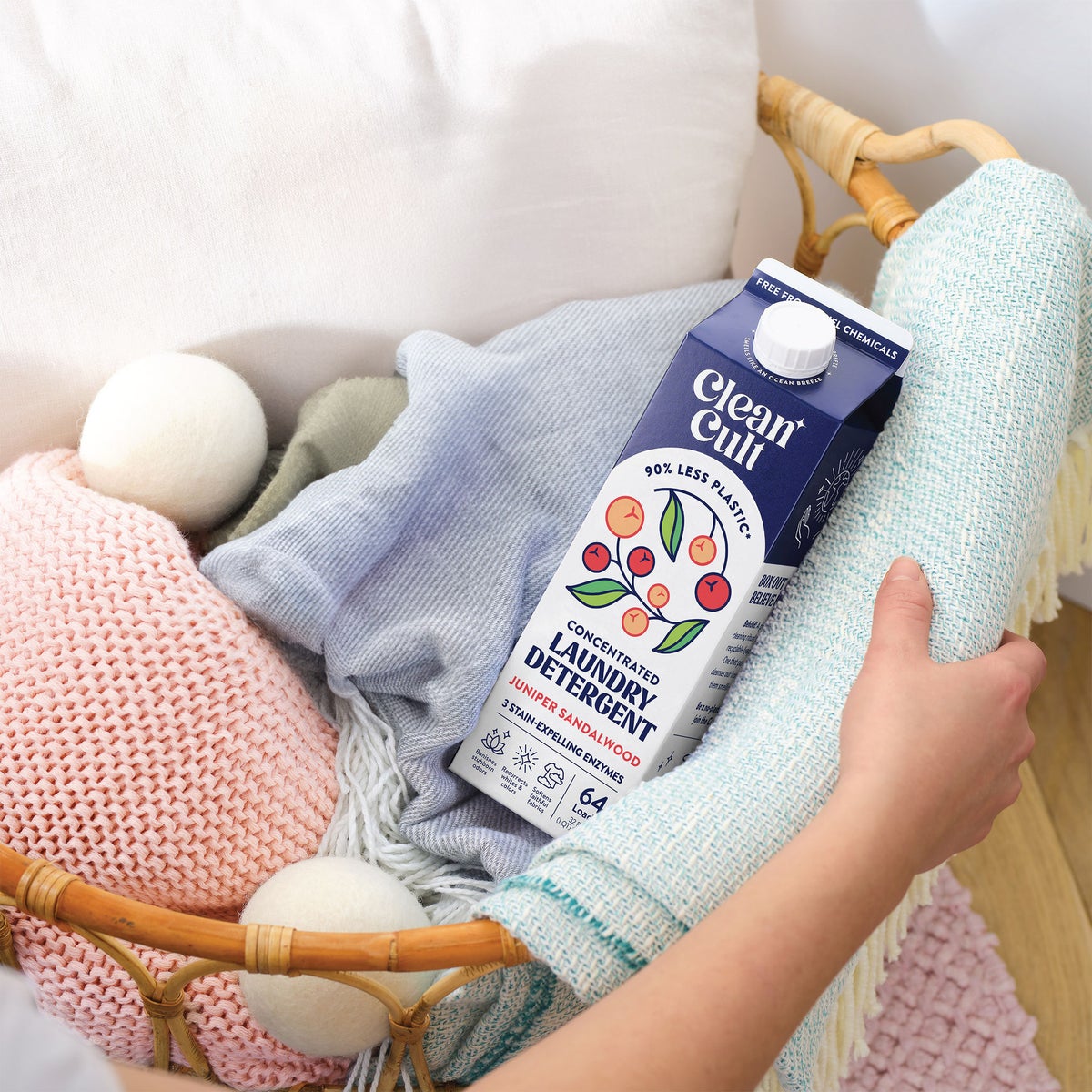 Juniper Sandalwood Cleancult detergent household cleaning product