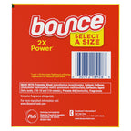 Bounce Select a Size fabric softener dryer sheets pack