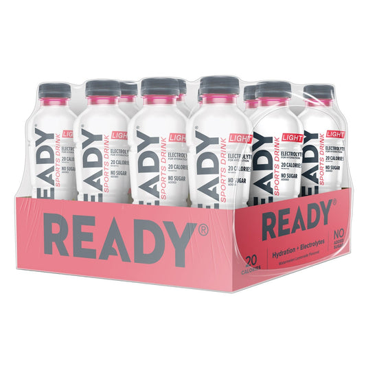 Ready Sports Drink Light Watermelon Lemonade 12-pack bottles