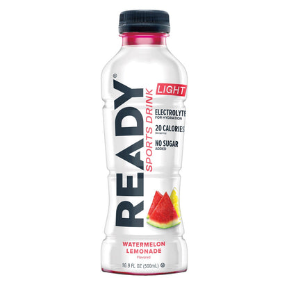 Ready Light sports drink watermelon lemonade 16.9 fl oz bottles