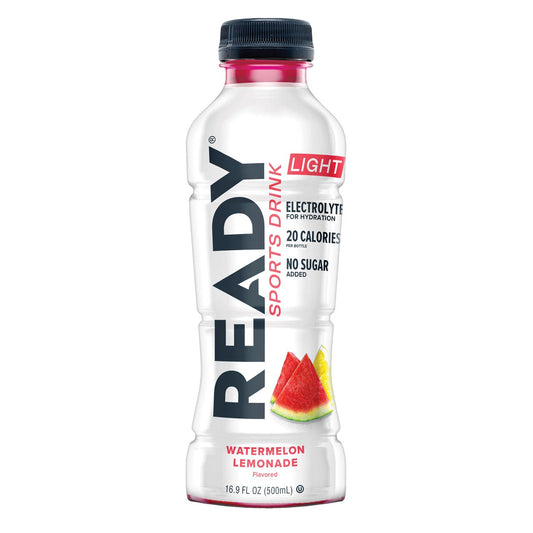 Ready Light sports drink watermelon lemonade 16.9 fl oz bottles