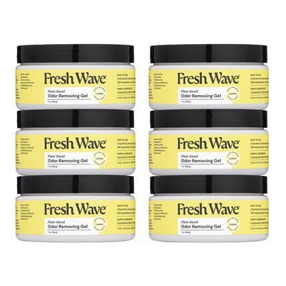 Fresh Wave lemon odor removing gel 6-pack